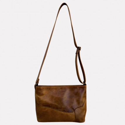 Sac en cuir Femme | SAGE CUIR MARRON CIRÉ