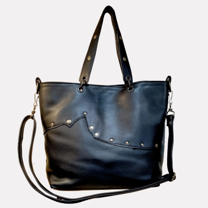 Sac en cuir Femme | CELESTIN CUIR NOIR