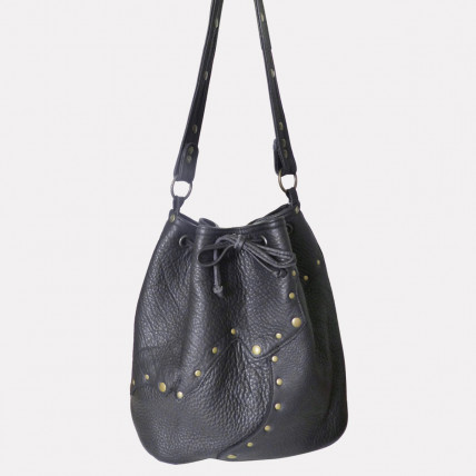 Sac en cuir Femme | SINGULIER CUIR NOIR