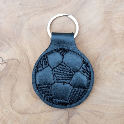 Porte Clefs en cuir personnalisé | ROND FOOT