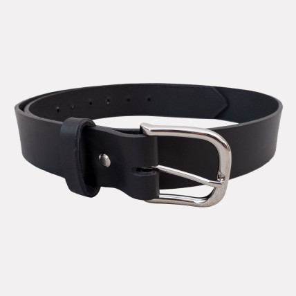 Ceinture homme| CEINTURE CUIR NOIR 38 mm