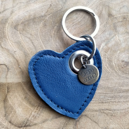 Porte Clefs en cuir | COEUR MARINE