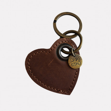 copy of Porte Clefs en cuir | COEUR VERT